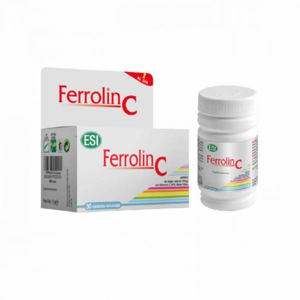 FERROLIN C 500 mg x 30 cápsulas - TREPATDIET