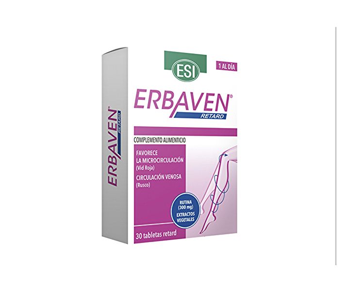 Erbaven Retard 30 Tablets. Esi - TREPATDIET