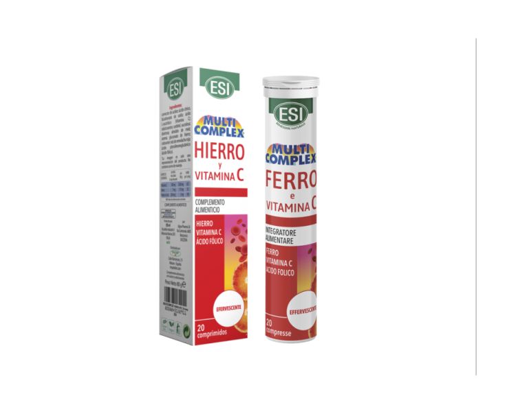 VITAMINA C + HIERRO EFERVESCENTE 20COMP