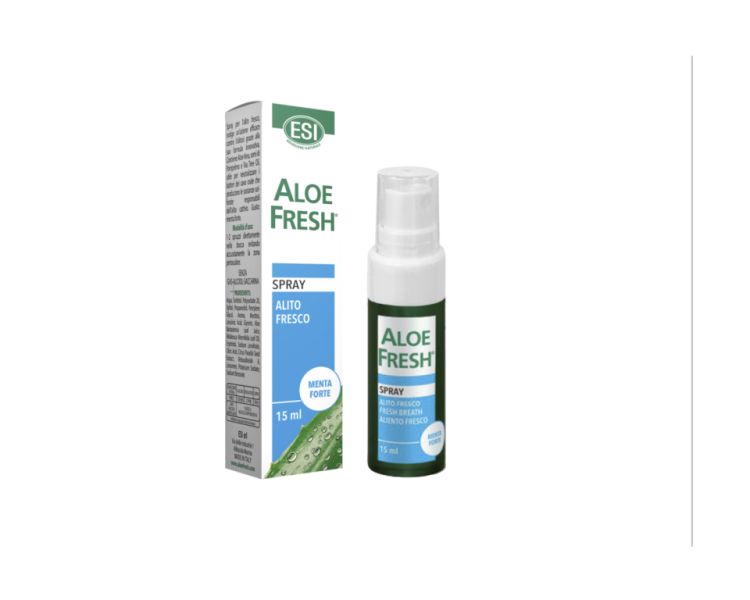 Aloe Fresh Alè Fresc Menta Forte Spray 15 ml. Esi