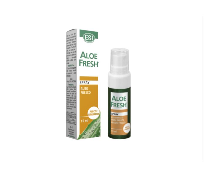 Aloe Fresh Haleine Fraîche Spray Réglisse 15 ml. Esi