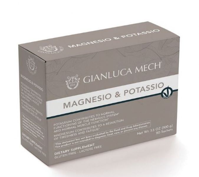 Magnesium und Kalium 20 Umschläge - GIANLUCA MECH