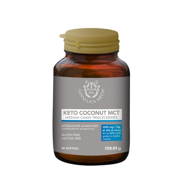 Keto Cocco Mct 90 Capsule - Gel morbido