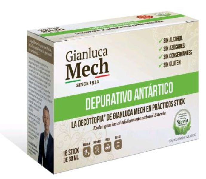 Depuratiu Antàrtic 16 Stick Stevia