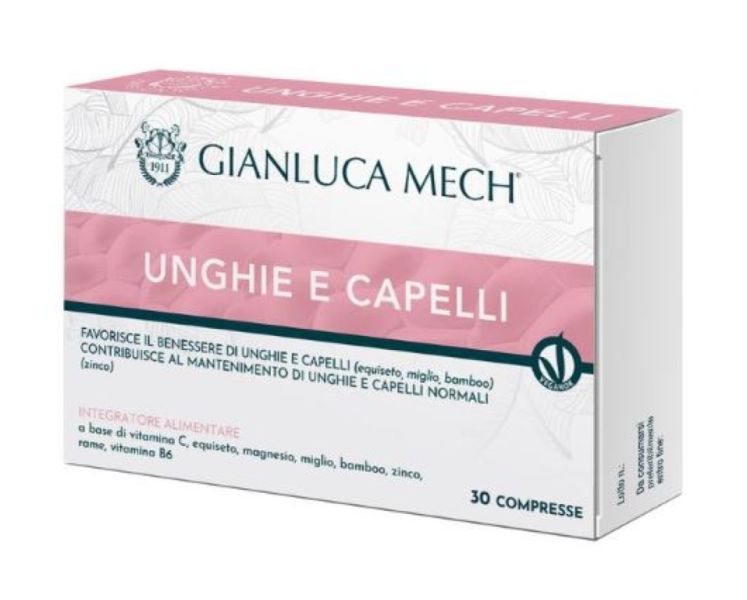 Vitamin Nails and Hair 30 Tablets - GIANLUCA MECH