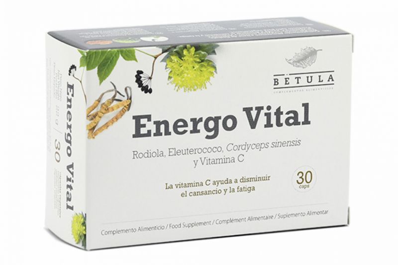 Energia Vital 30 Cápsulas - BETULA