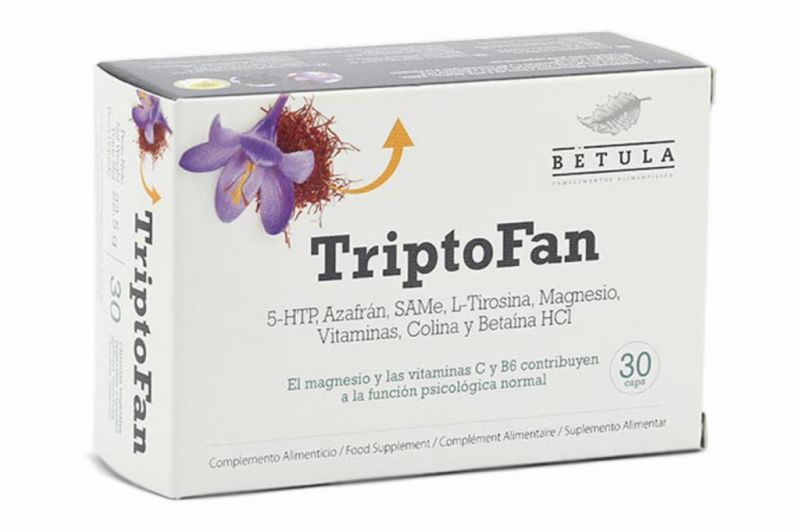 Triptofan 30 Cápsulas - BETULA