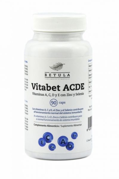 Vitabet ACDE 90 Cápsulas - BETULA