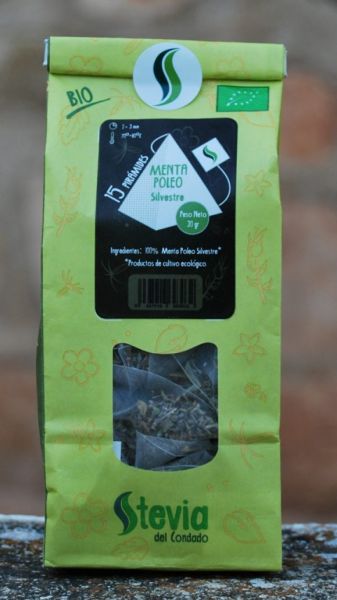 BIO PENNYROYEL MINT MIT STEVIA - STEVIA DEL CONDADO