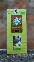 Buy STEVIA DEL CONDADO GUNPODWER MINT GREEN TEA WITH STEVIA BIO By 3,90€