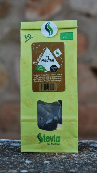 PAKISTANI TEA WITH STEVIA BIO - STEVIA DEL CONDADO