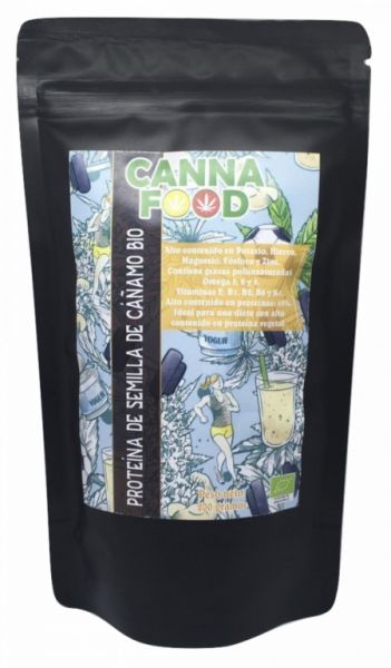 Proteine di Semi di Canapa BIO 200 g - CANNAFOODS