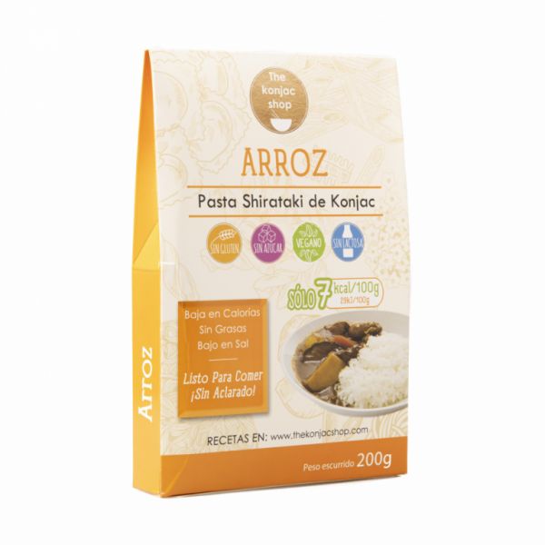 ARROZ DE KONJAC 200 g - THE KONJAC SHOP