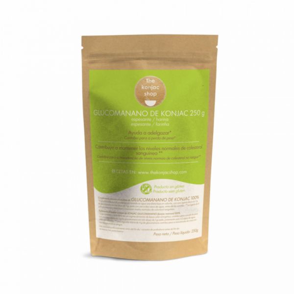 FARINA DI GLUCOMANANO 250 g - THE KONJAC SHOP