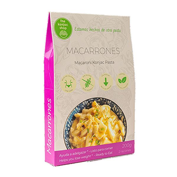 Konjac-macaroni 200 g - THE KONJAC SHOP