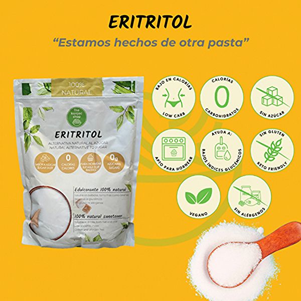 ERITRITIOL 1 kg - THE KONJAC SHOP Img 2