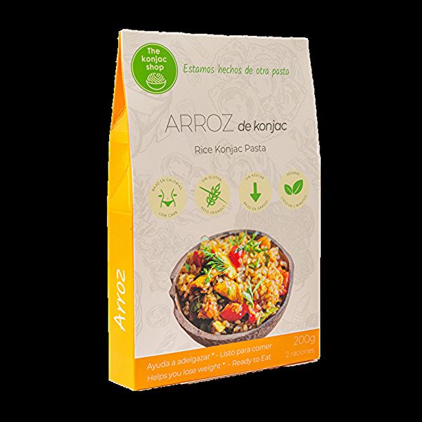 KONJAC RICE 200 g - THE KONJAC SHOP