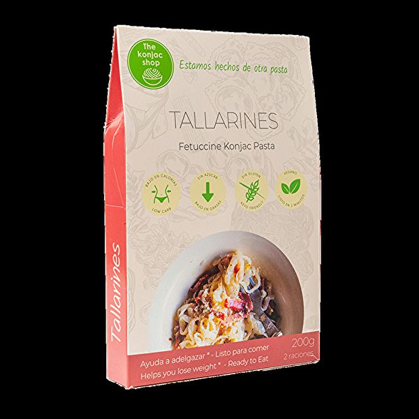 Tallarins de Konjac 200 g - THE KONJAC SHOP