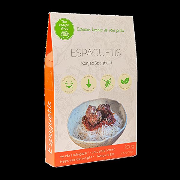 Espaguete Konjac 200 g - THE KONJAC SHOP