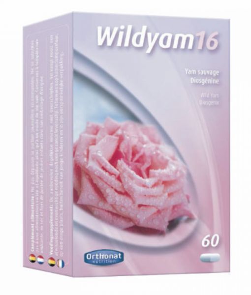 WILD YAM 16 60 Caps - ORTHONAT NUTRITION