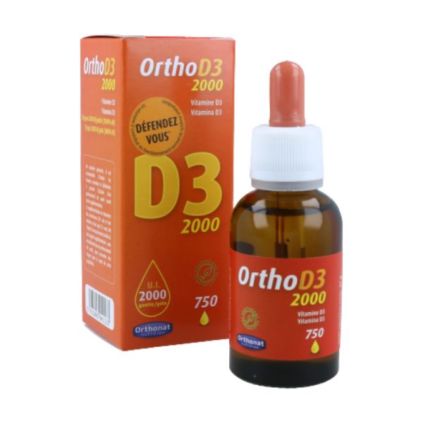 ORTHO VITAMIN D3 2000 IE DROPPAR