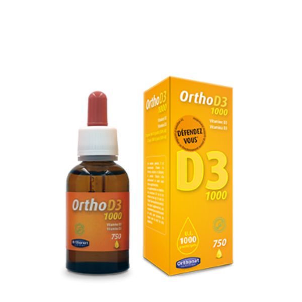 VITAMIN D3 1000 droppar - ORTHONAT NUTRITION