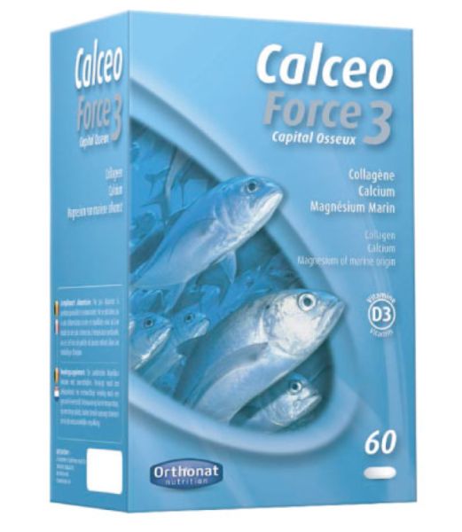 Calceo3  Force 60 Cápsulas - ORTHONAT NUTRITION