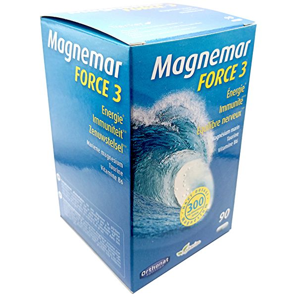 Magnemar Force 3 - 90 Caps - ORTHONAT NUTRITION Img 2