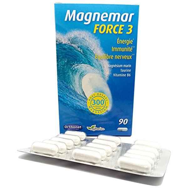 Magnemar Force 3 - 90 Caps - ORTHONAT NUTRITION