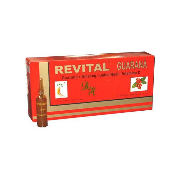 REVITAL GUARANA 20 Amp - PHARMA OTC