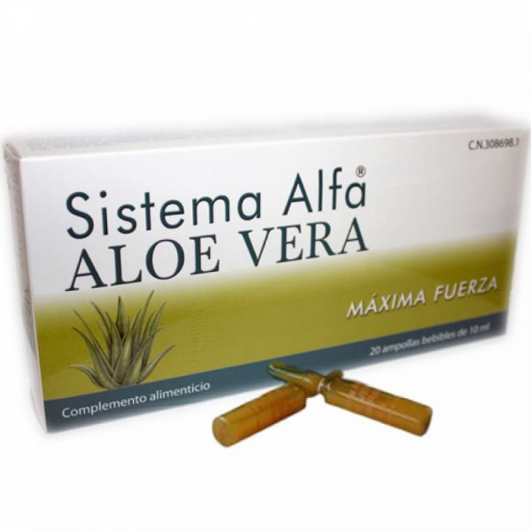 ALFA ALOË VERA SYSTEEM 20 Amp x 5 gr - PHARMA OTC