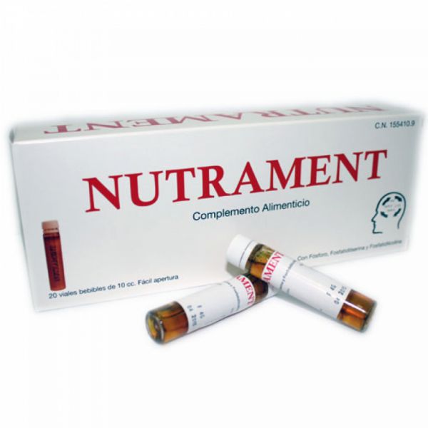 NUTRAMENT 20 Ampoules x 10 ml - PHARMA OTC