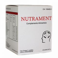 Acheter PHARMA OTC NUTRAMENT 20 Enveloppes x 5 gr Par 22,65€