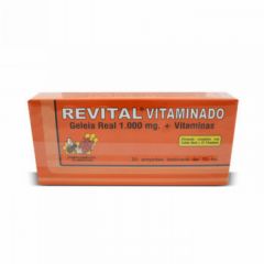 Acheter PHARMA OTC VITAMINE REVITAL 10 ml x 20 Ampères Par 19,45€