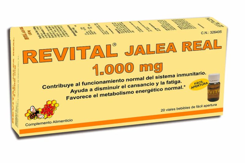 REVITAL GELEA REIAL PHARMA OTC 20 AMPOLLES