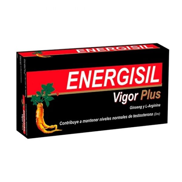 Energisil Vigor Plus Ginseng Arginin 60 Kapseln