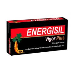 Buy PHARMA OTC Energisil Vigor Plus Ginseng Arginine 60 Caps By 33,60€