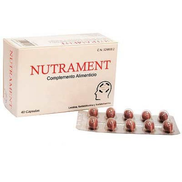 NUTRAMENT 40 Caps - PHARMA OTC