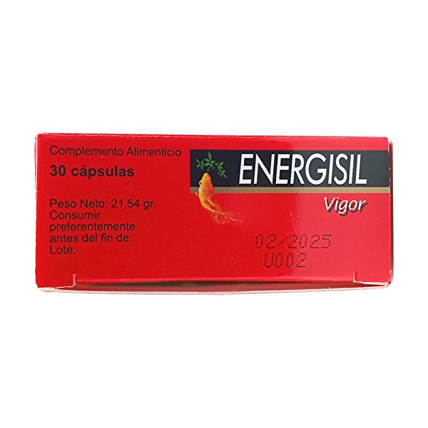 Energisil Vigor Ginseng 1000 mg 30 Kapseln Img 5