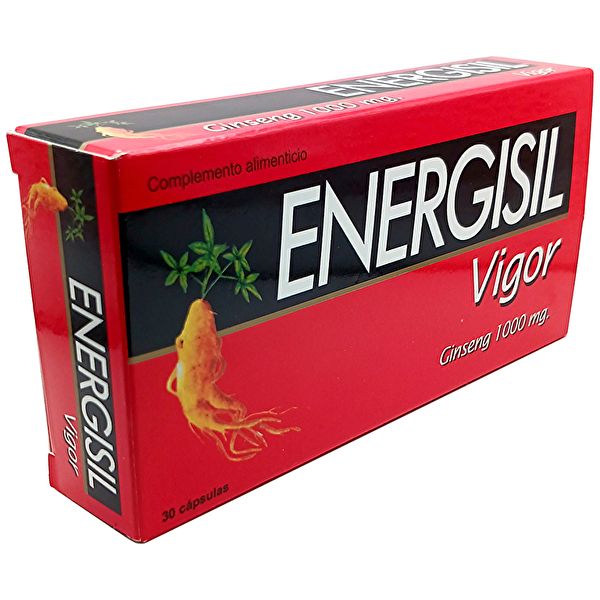 Energisil Vigor Ginseng 1000 mg 30 Cápsulas