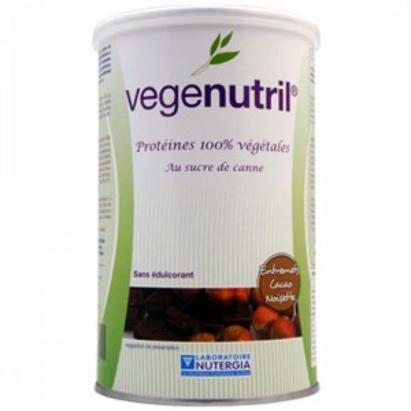 VEGENUTRIL CACAO AVELLANA 300 gr - NUTERGIA