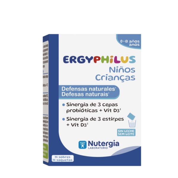 ERGYPHILUS CRIANÇAS 14 Envelopes - NUTERGIA