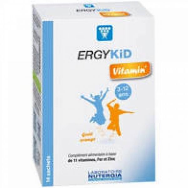 Enveloppes ERGYKID VITAMINE 14 - NUTERGIA