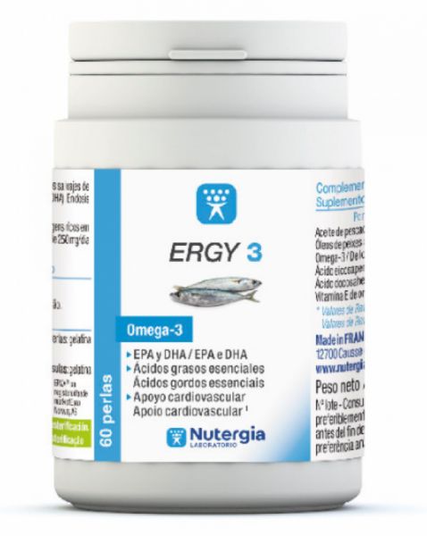 ERGY 3 60 Parels - NUTERGIA