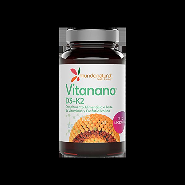 Vitanano D3 K2 30 capsule - MUNDO NATURAL