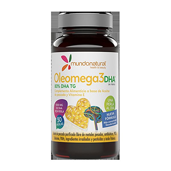 Oleomega3 DHA 30 parels - MUNDO NATURAL