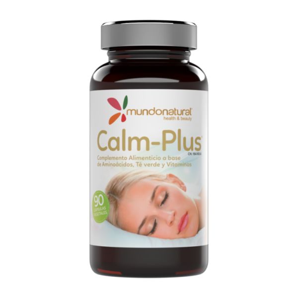 Calm Plus 90 Cápsulas Vegetais - MUNDO NATURAL