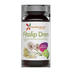 Acheter MUNDO NATURAL Fitolip Drain 60 Gélules Végétales Par 15,00€