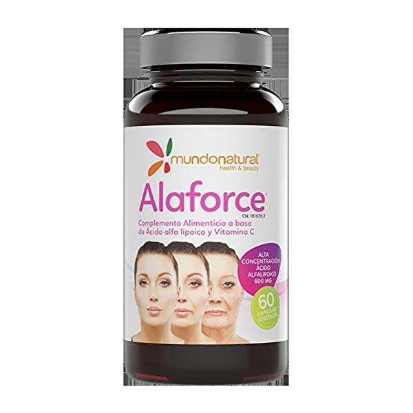 Alaforce 60 cápsulas vegetais - MUNDO NATURAL