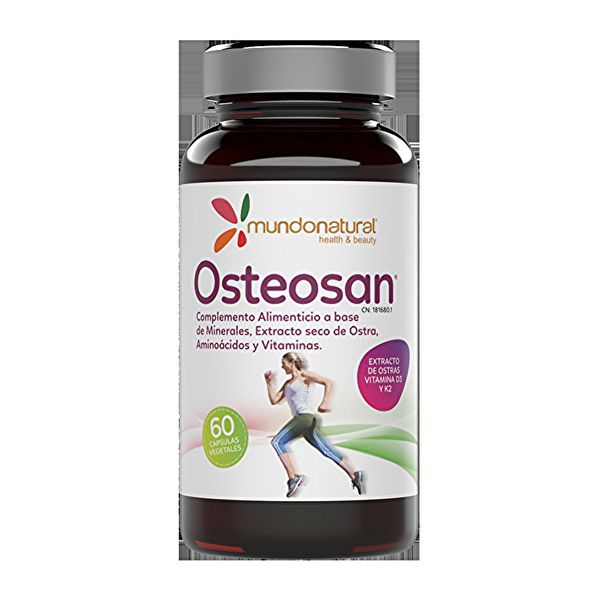 Osteosan 60 Cápsulas Vegetais - MUNDO NATURAL